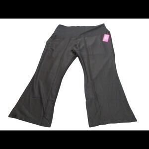 Wonder Wink Womens Maternity Uniform Black Scrub Pants Nurse Work Wear Size 3X​​